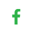 Facebook Logo in green